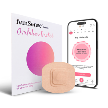 femSense Ovulation tracking system - patch and app